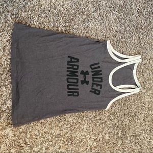 Under armour grey tank
